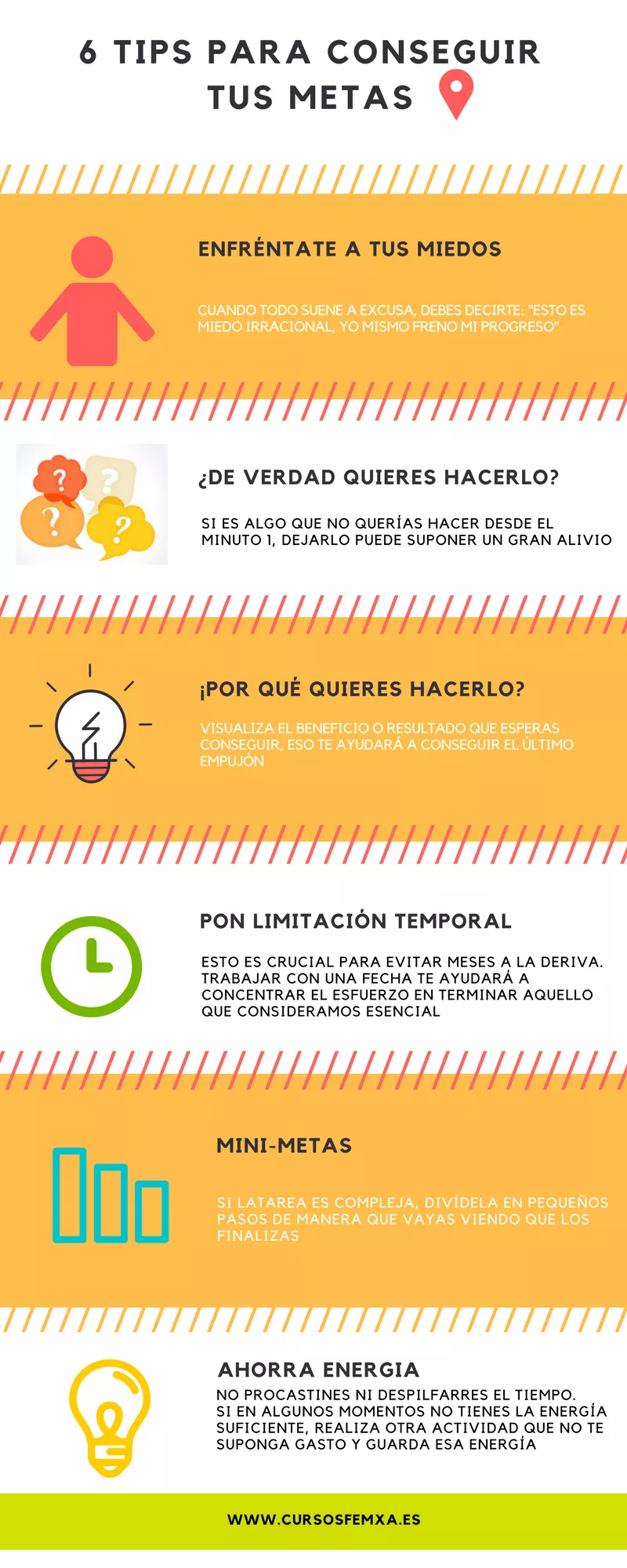 consejos para establecer metas