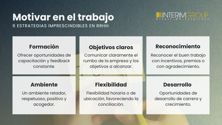 consejos para mantener motivacion en empleos