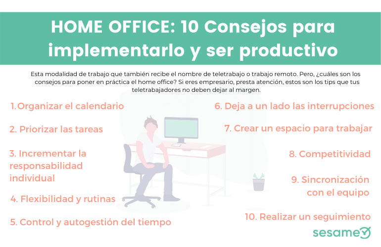 estrategias para productividad remota diaria
