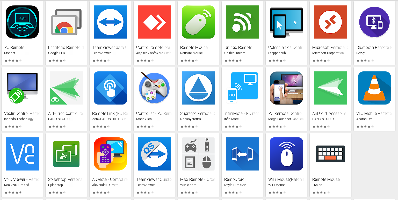 guia para usar software remoto