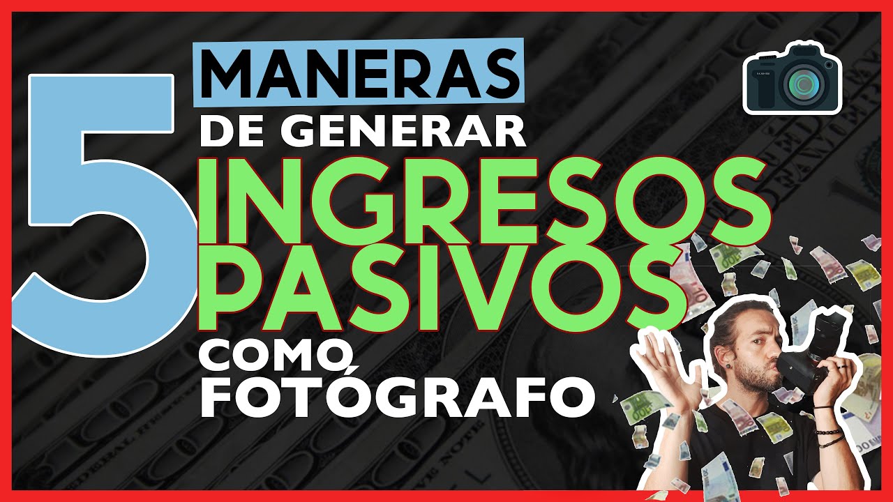 pasos para ingresos pasivos en fotografia stock